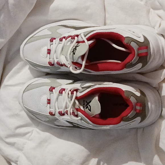 xray Shoes White And Red Xray Tennis Shoes Size 8 Poshmark